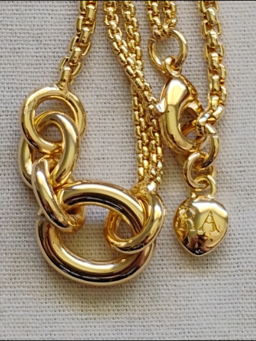 Roxanne Assoulin The Single Drop Cubic Pendant Chain Without Charm - Picture 4 of 4